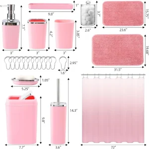 Bathroom Sets With Shower Curtain And Rugs